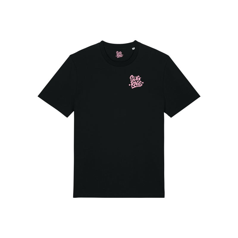 SligRags Black/Pink Rave T-Shirt | SligRags