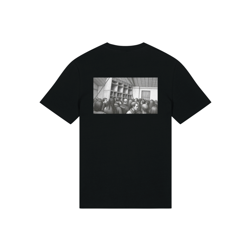 Warehouse Black Rave T-Shirt | SligRags