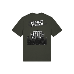 Project Storm Khaki Rave T-Shirt | SligRags