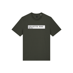 Gillette Way Khaki Rave TShirt | SligRags