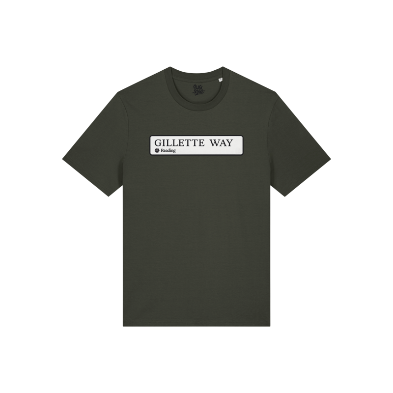 Gillette Way Khaki Rave TShirt | SligRags