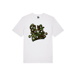 Militant White/DPM Rave T-Shirt | SligRags