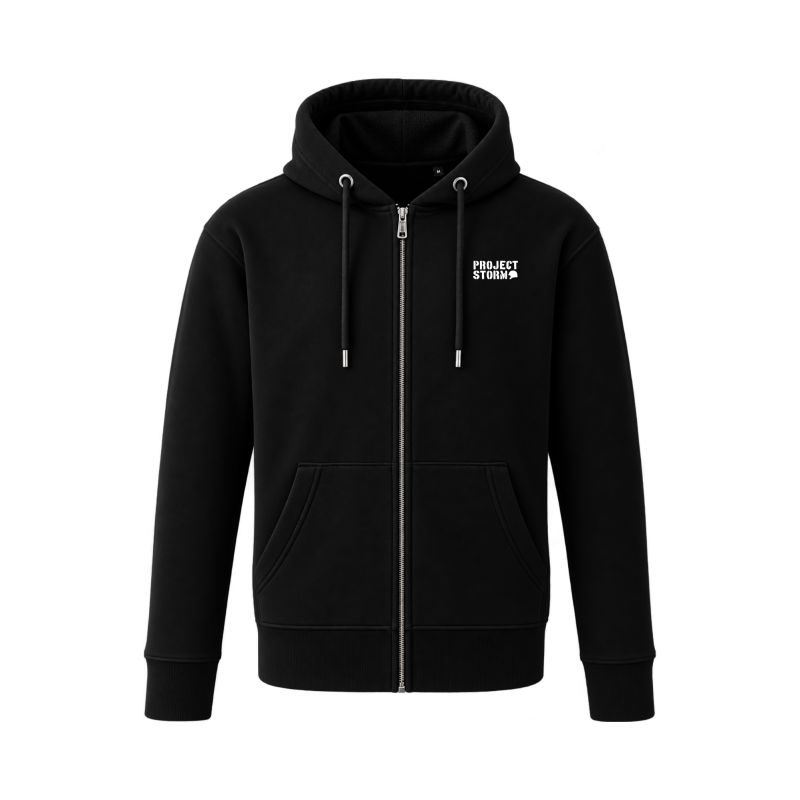 Project Storm Black Zoodie | SligRags